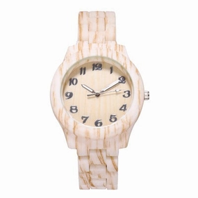 Bamboo Pattern Creative Men's and Women's Watch