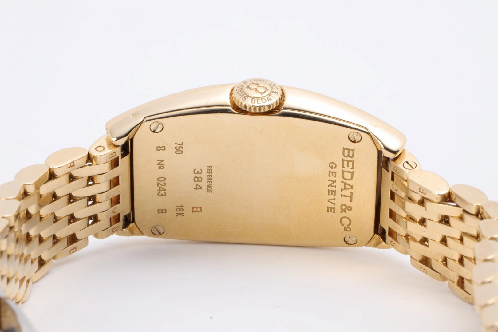 Bedat & Co NO.3 384 18k Yellow Gold 22mm Watch (80.78g.)