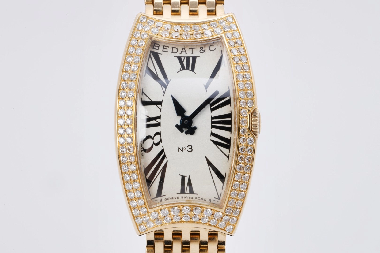 Bedat & Co NO.3 384 18k Yellow Gold 22mm Watch (80.78g.)