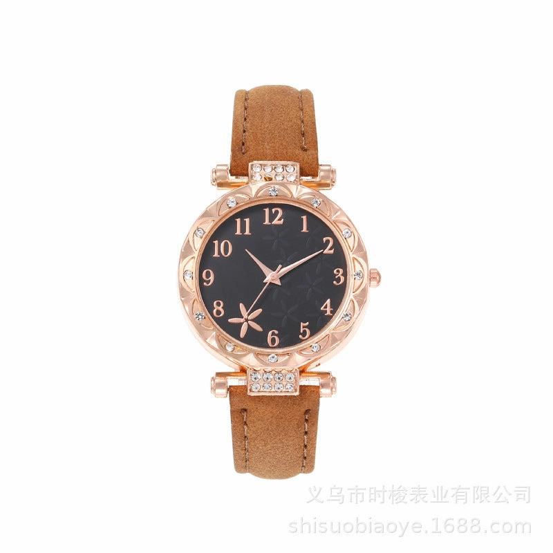 Black Starfish Dial Women's Watch