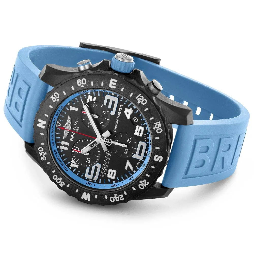 Breitling Endurance Pro 44mm Black Dial Breitlight Quartz Gents Watch X82310281B1S1