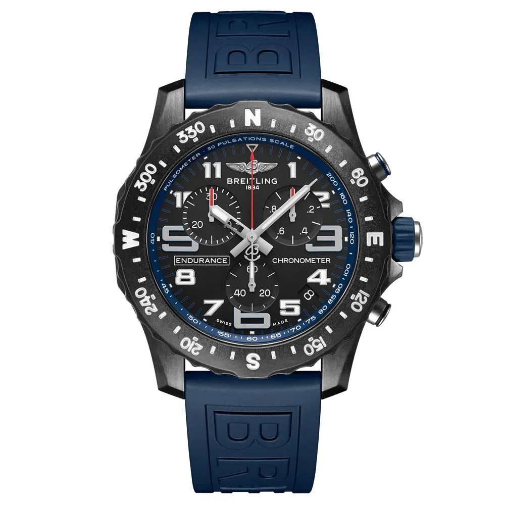 Breitling Endurance Pro 44mm Black Dial Breitlight Quartz Gents Watch X82310D51B1S1