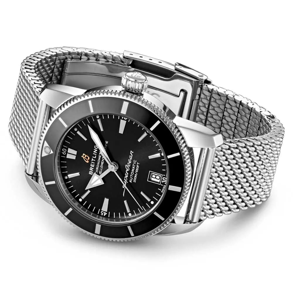 Breitling Superocean Heritage B20 42mm Black Dial Automatic Gents Watch AB2010121B1A1