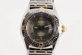 Breitling Calistino B52045 Stainless Steel & 18k Yellow Gold 28mm Ladies Watch