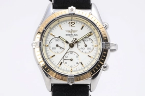 Breitling Cockpit D30011 Stainless Steel & 18k Yellow Gold 37mm Watch