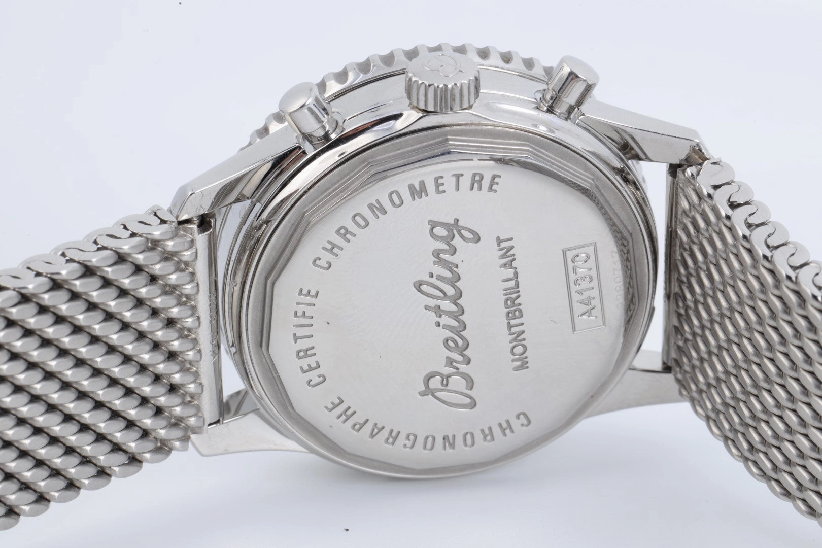 Breitling Montbrillant A41370 Stainless Steel 36mm Men's Watch