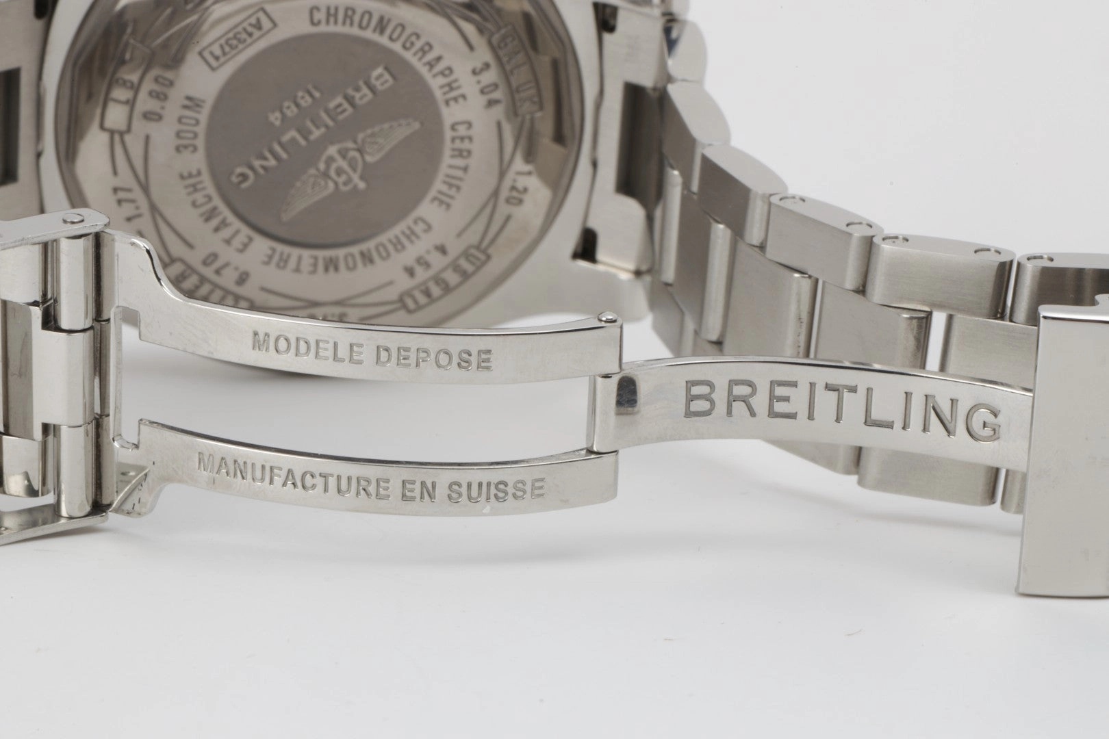 Breitling Super Avenger II A13371 Stainless Steel 48mm Men's Watch (2017)