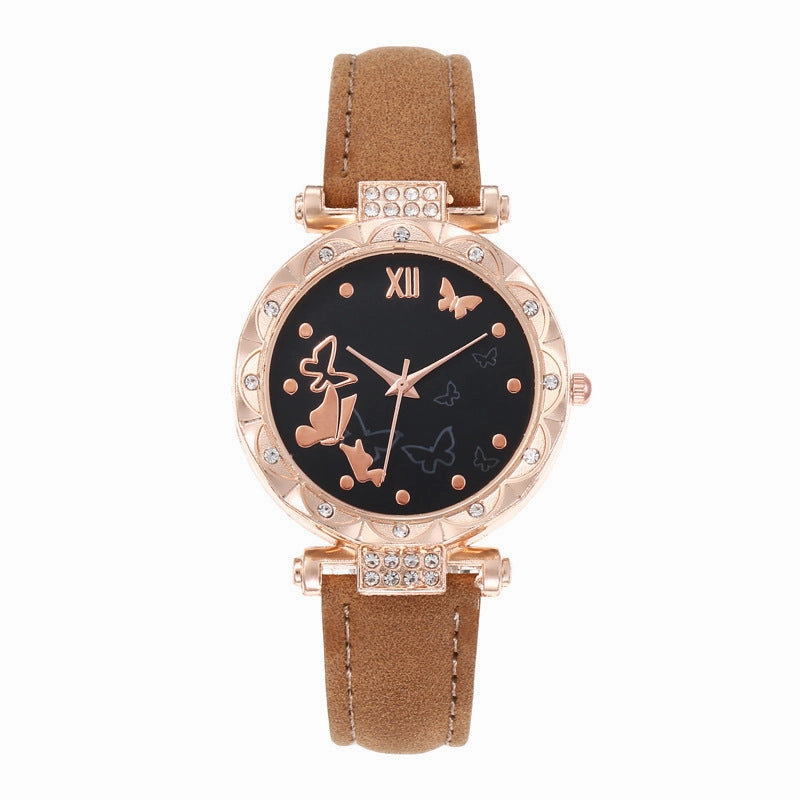 Butterfly Casual Versatile Ladies Belt Watch