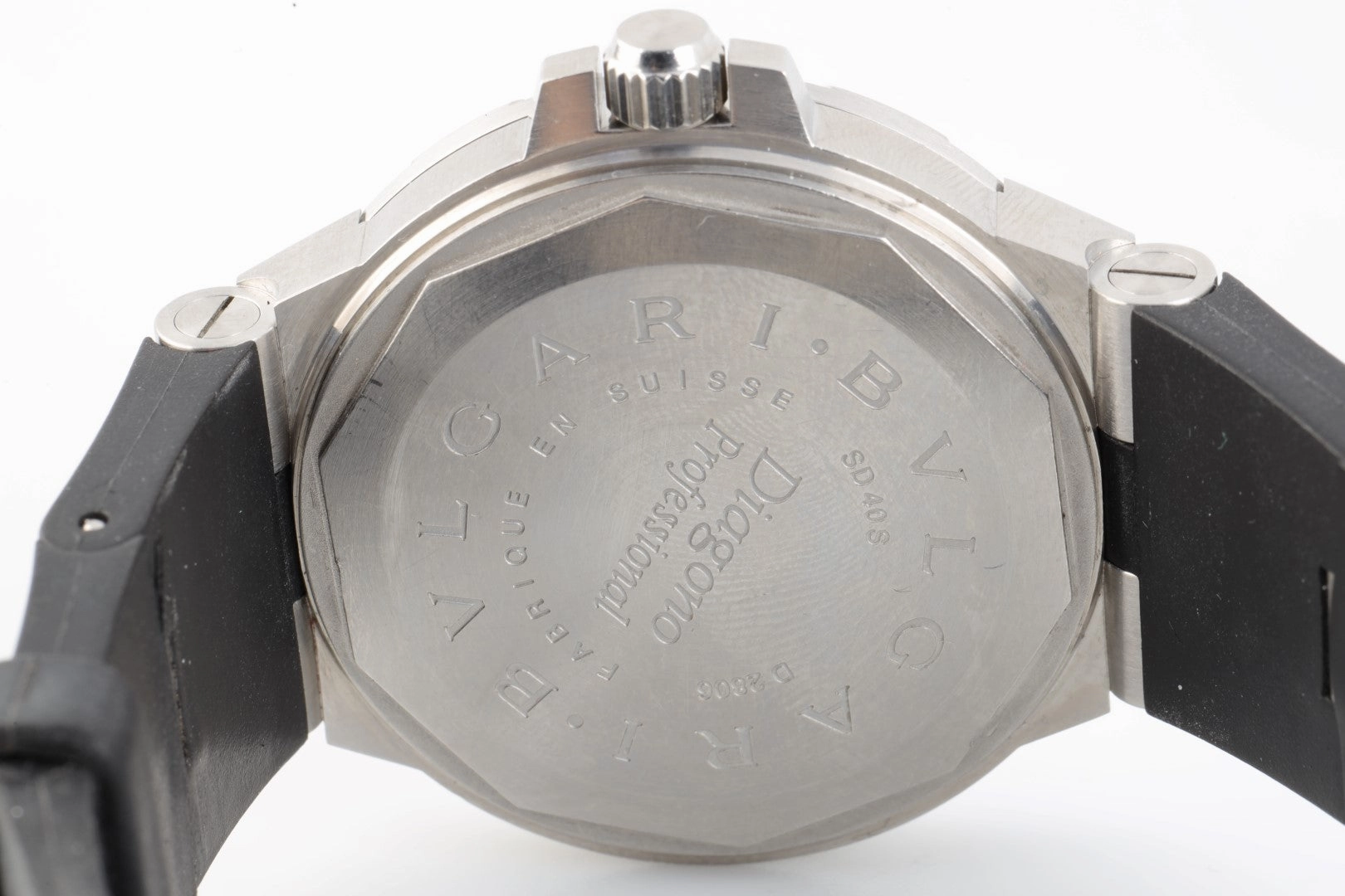 Bvlgari Diagono SD40S Stainless Steel 40mm Men's Watch