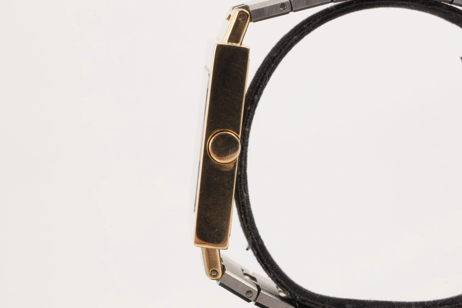 Bvlgari Quadrato SQ 29 G Steel & 18K Yellow Gold 29mm Watch