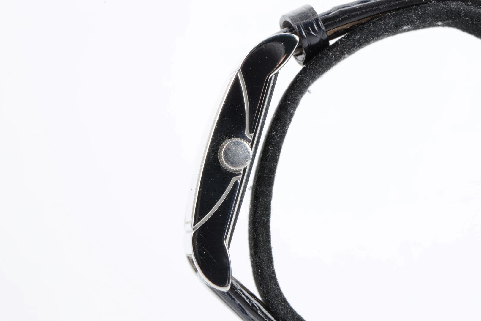 Bvlgari Rettangolo RT39 S Factory Black Diamonds 21mm Ladies Watch
