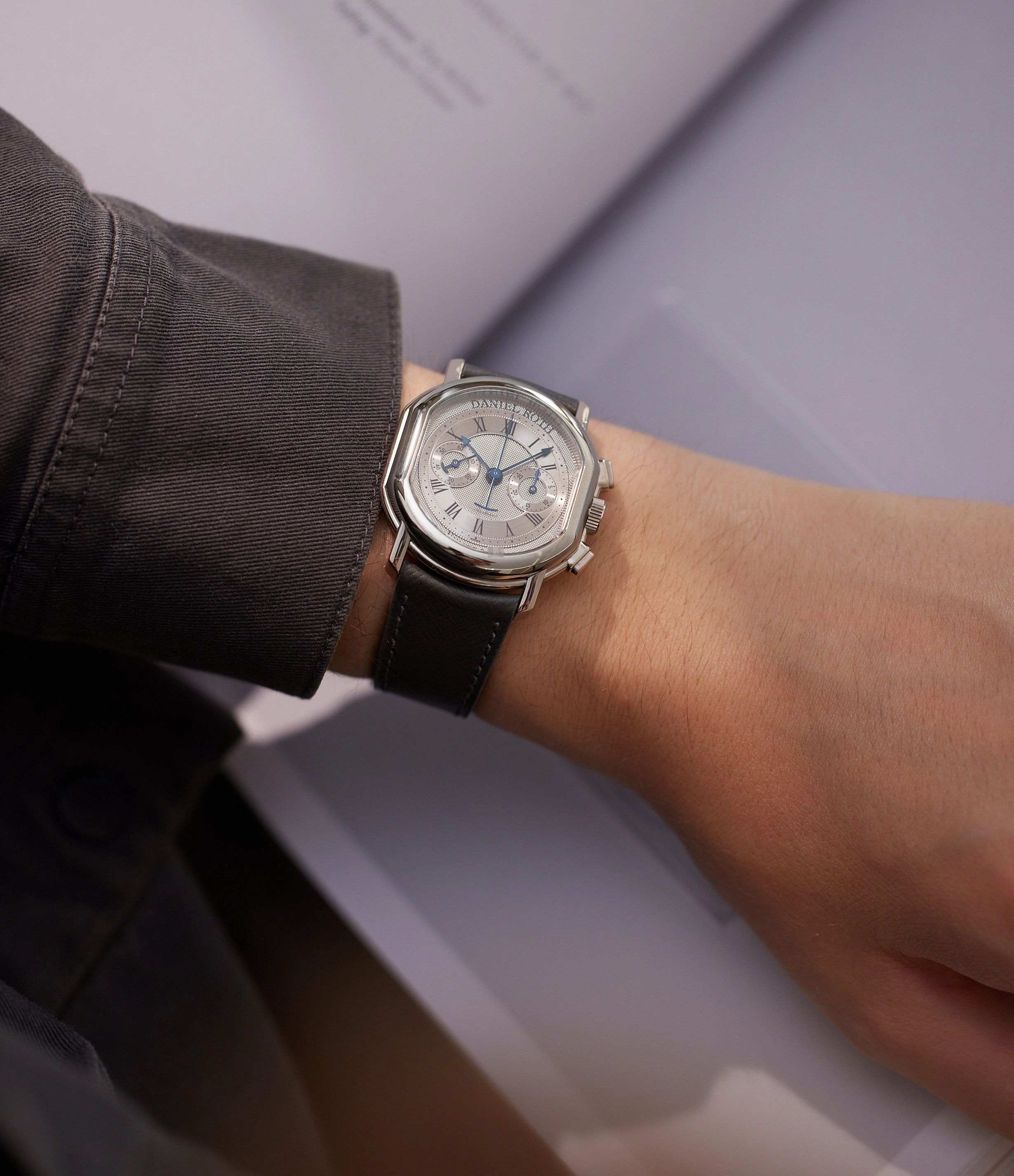 C147 Chronograph | White Gold