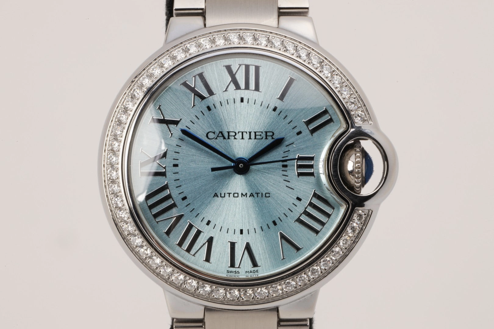 Cartier Ballon Bleu 4373 W4bb0028 Stainless Steel 33mm Watch