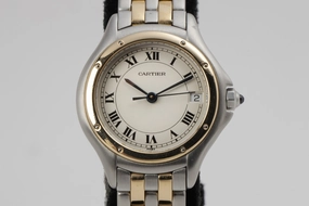 Cartier Cougar 187906 Stainless Steel & 18k Yellow Gold 25mm Watch