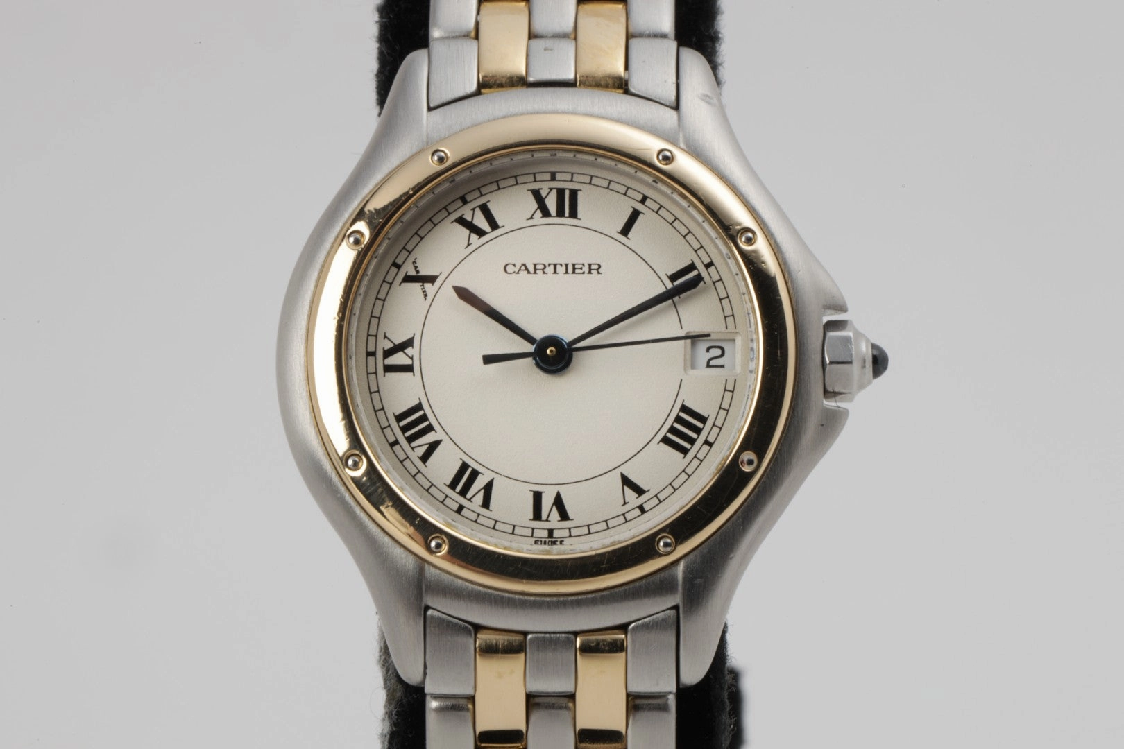 Cartier Cougar 187906 Stainless Steel & 18k Yellow Gold 25mm Watch