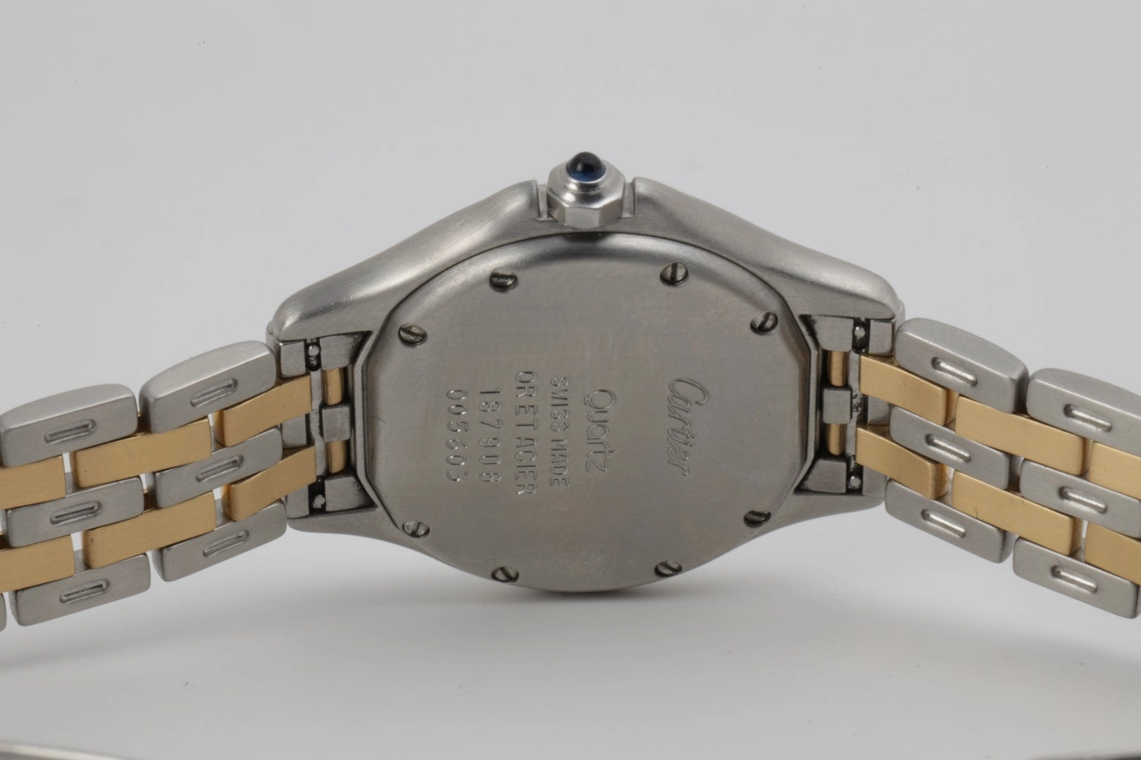 Cartier Cougar 187906 Stainless Steel & 18k Yellow Gold 25mm Watch