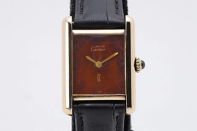 Cartier Must De Tank Vermeil 20mm Watch