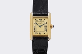 Cartier "Must De Cartier" Tank Quartz 505701 20mm Watch