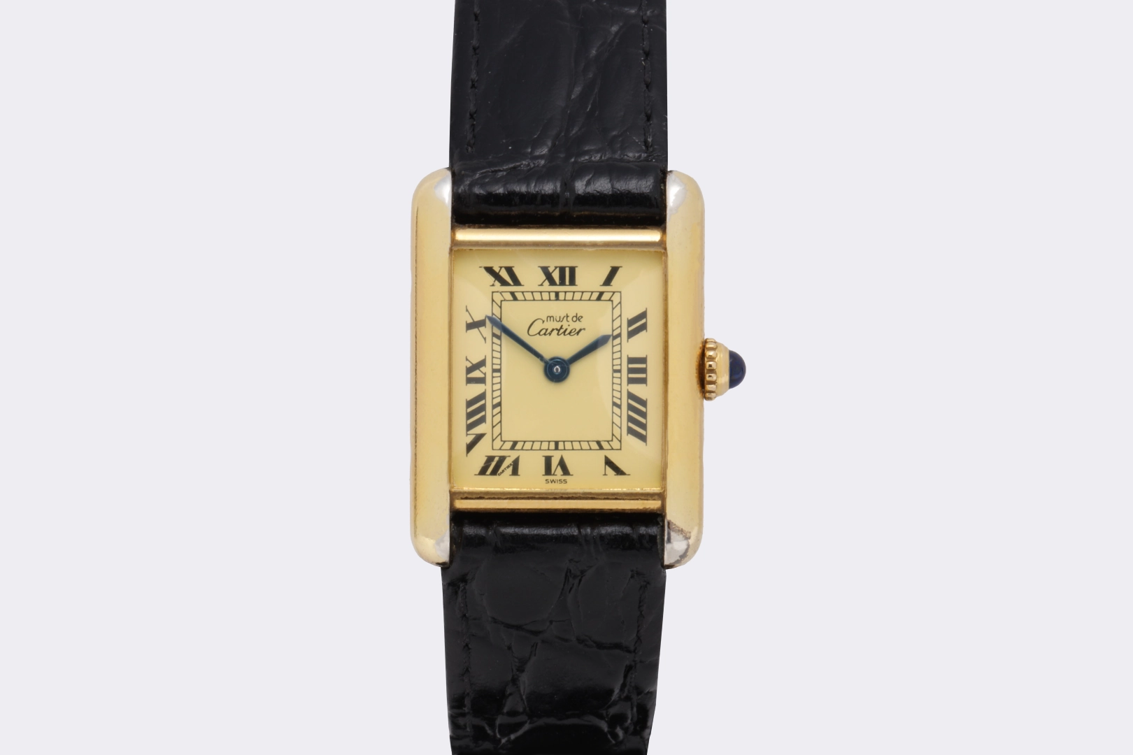 Cartier "Must De Cartier" Tank Quartz 505701 20mm Watch