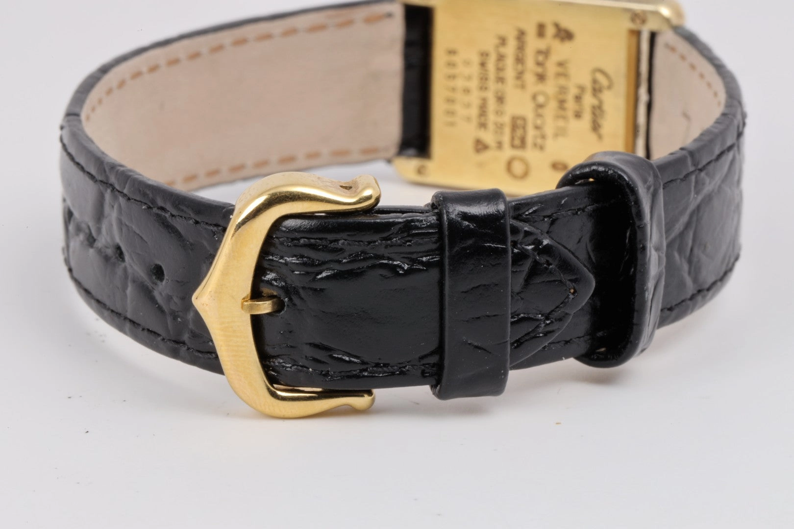 Cartier "Must De Cartier" Tank Quartz 505701 20mm Watch