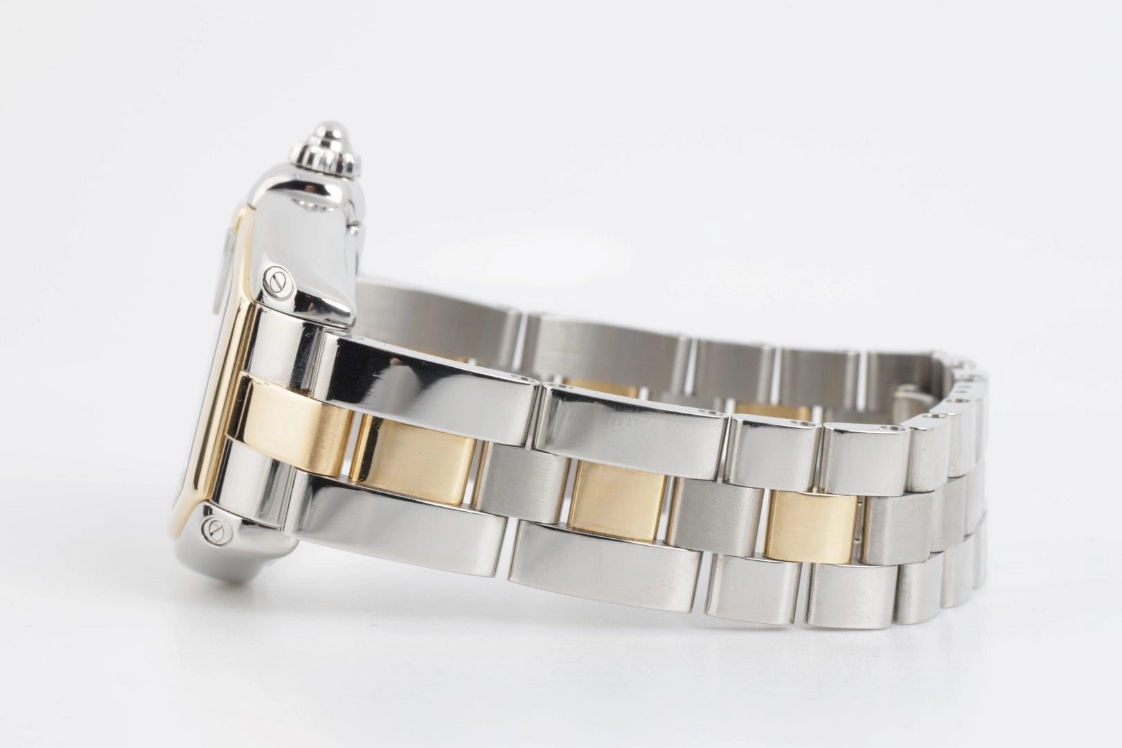 Cartier Roadster W62026Y4 2675 Stainless Steel & 18k Yellow Gold 29mm Watch