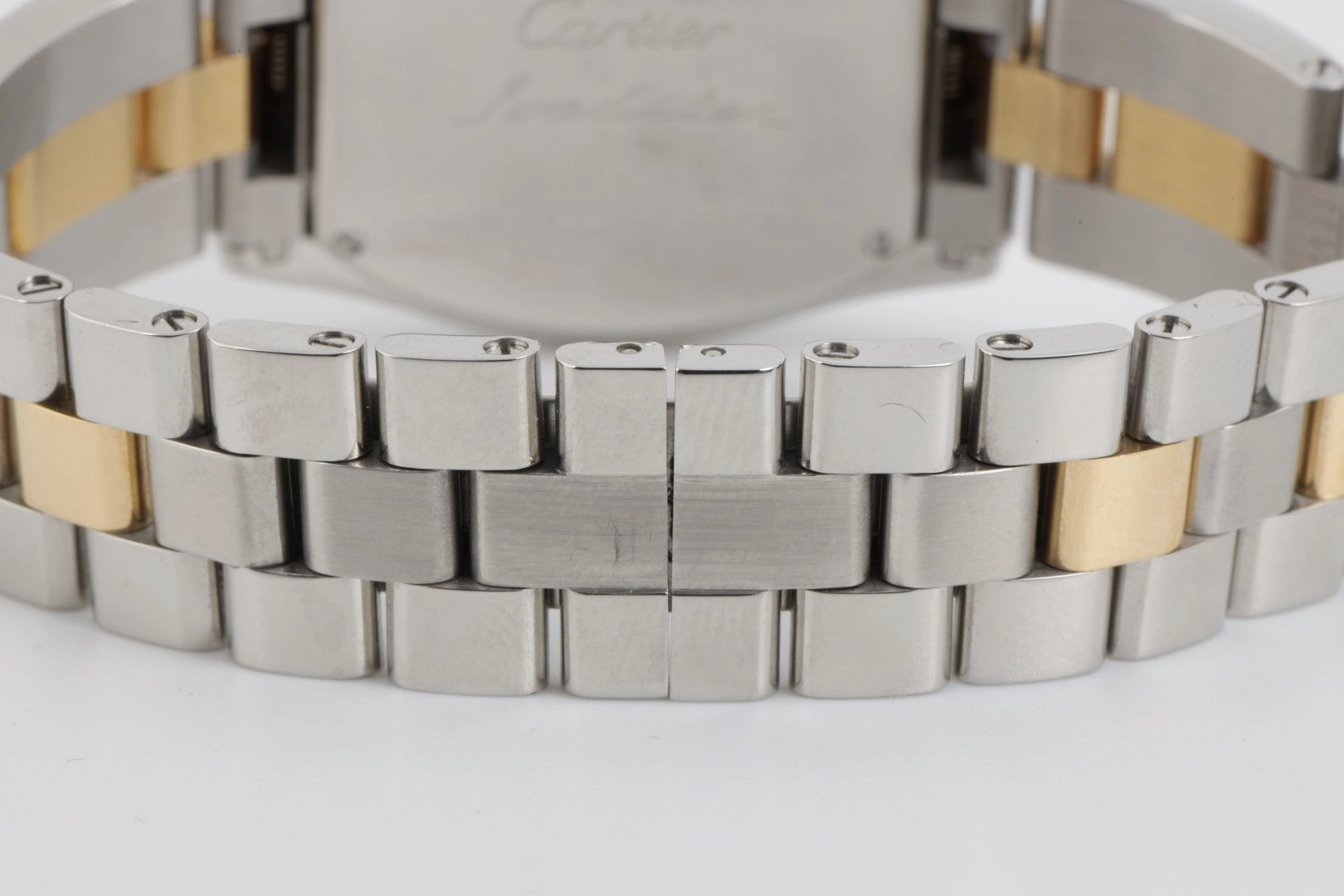 Cartier Roadster W62026Y4 2675 Stainless Steel & 18k Yellow Gold 29mm Watch