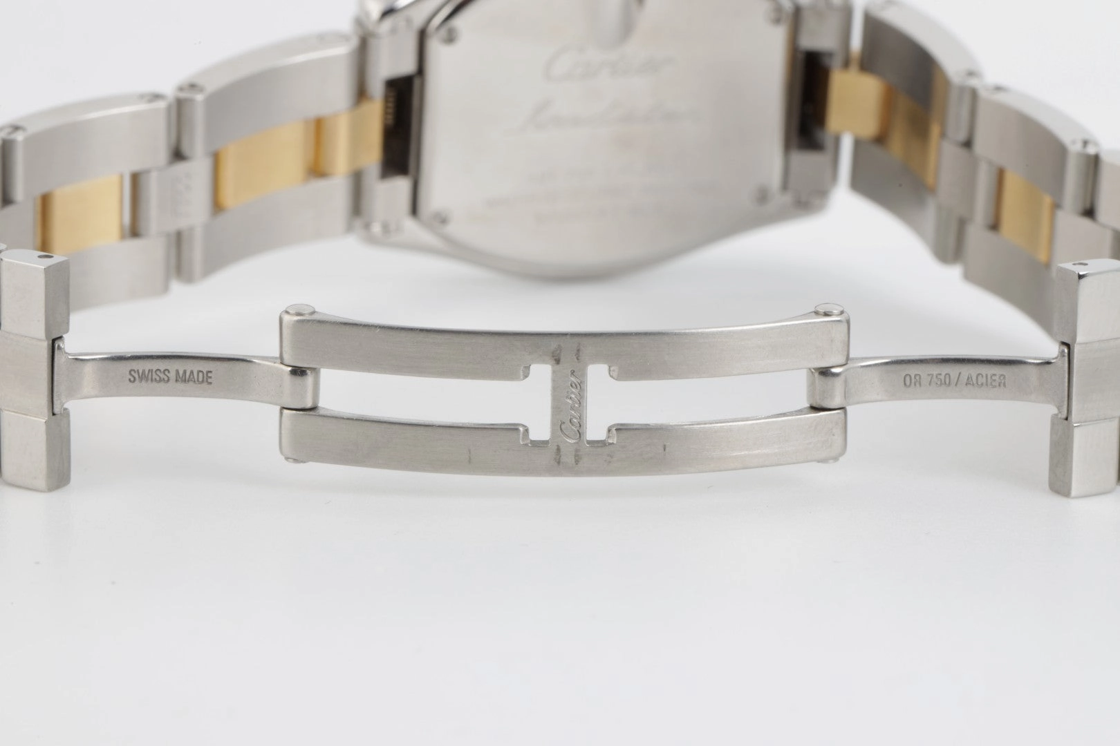 Cartier Roadster W62026Y4 2675 Stainless Steel & 18k Yellow Gold 29mm Watch