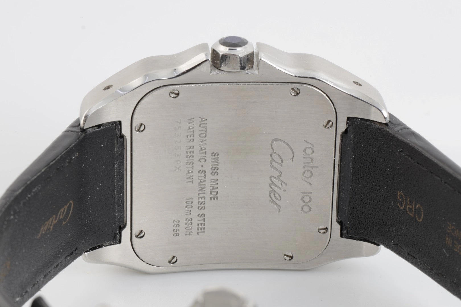 Cartier Santos 2656 XL Stainless Steel 38mm Men's Watch