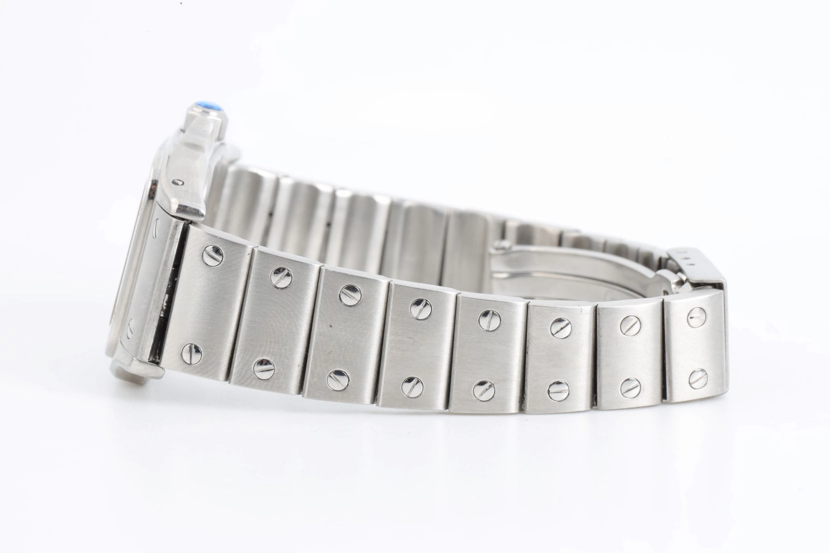 Cartier Santos Galbee 1565 Stainless Steel 24mm Ladies Watch