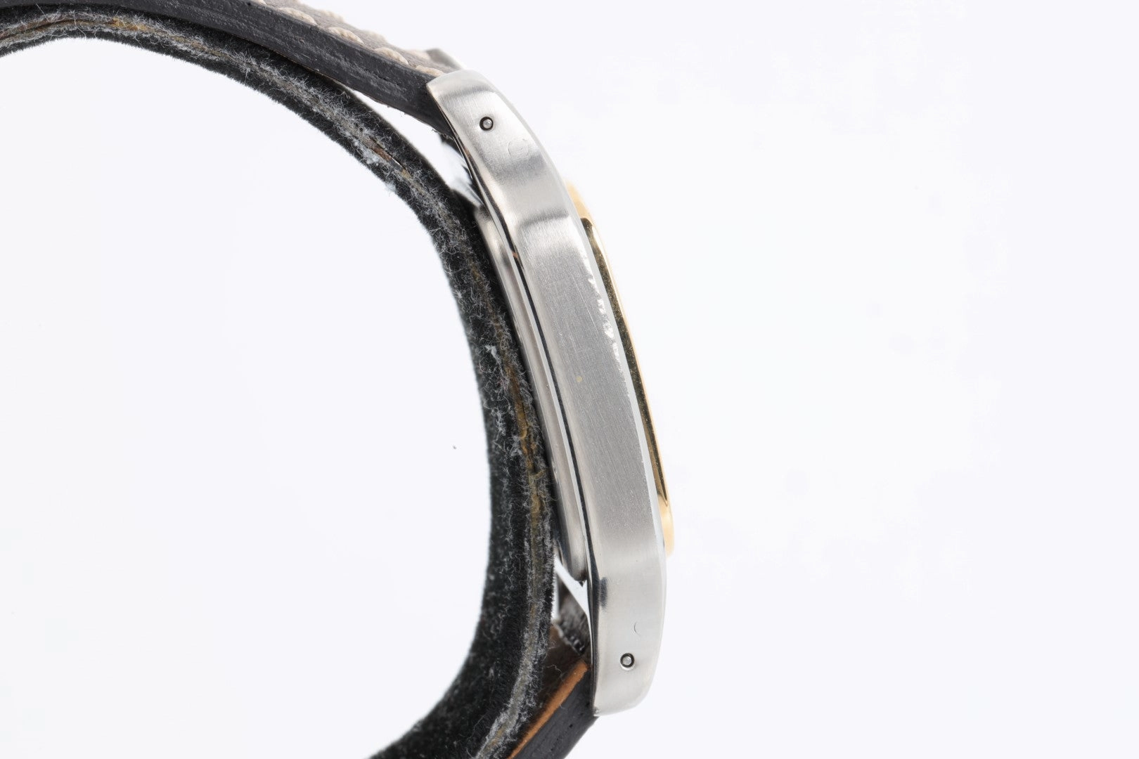 Cartier Santos Galbee 1566 Stainless Steel & 18k Yellow Gold 29mm Ladies Watch