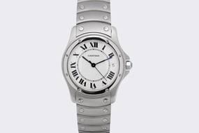 Cartier Santos Ronde 1920-1 Stainless Steel 33mm Watch
