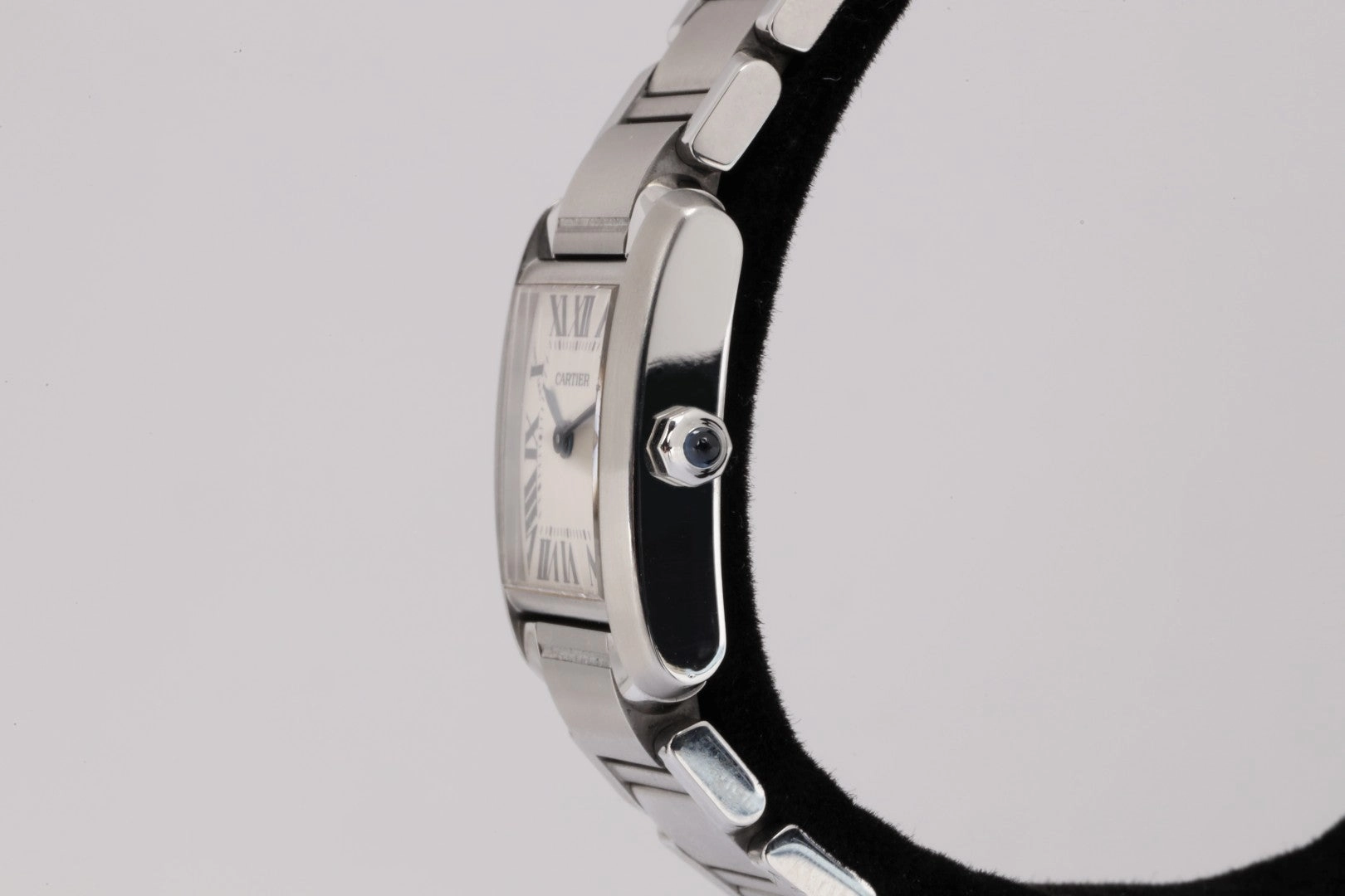 Cartier Tank Francaise 2384 Stainless Steel 20mm Watch
