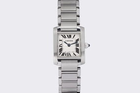 Cartier Tank Francaise 2384 Stainless Steel 20mm Watch