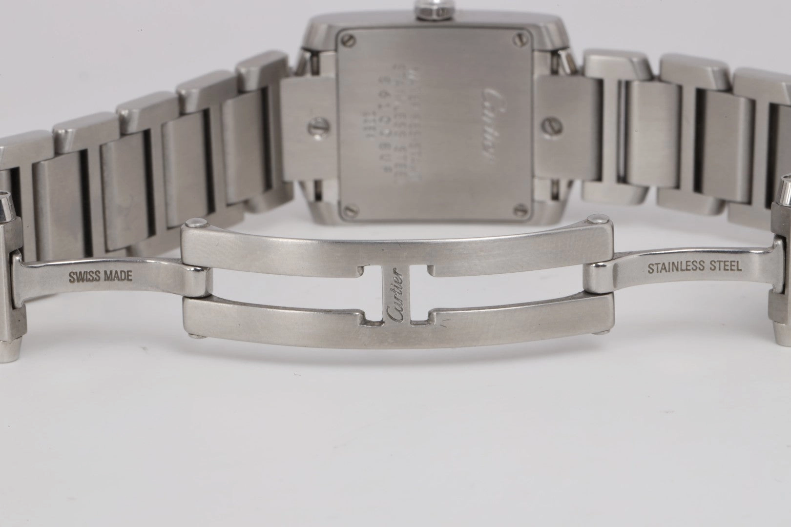 Cartier Tank Francaise 2384 Stainless Steel 20mm Watch