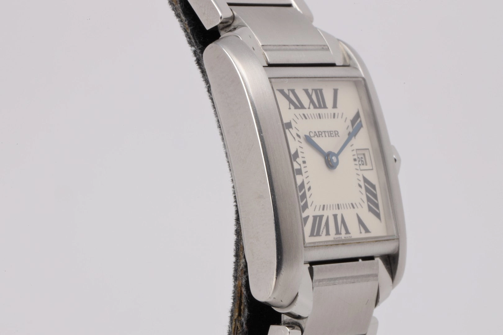 Cartier Tank Francaise 2465 Stainless Steel 25mm Watch