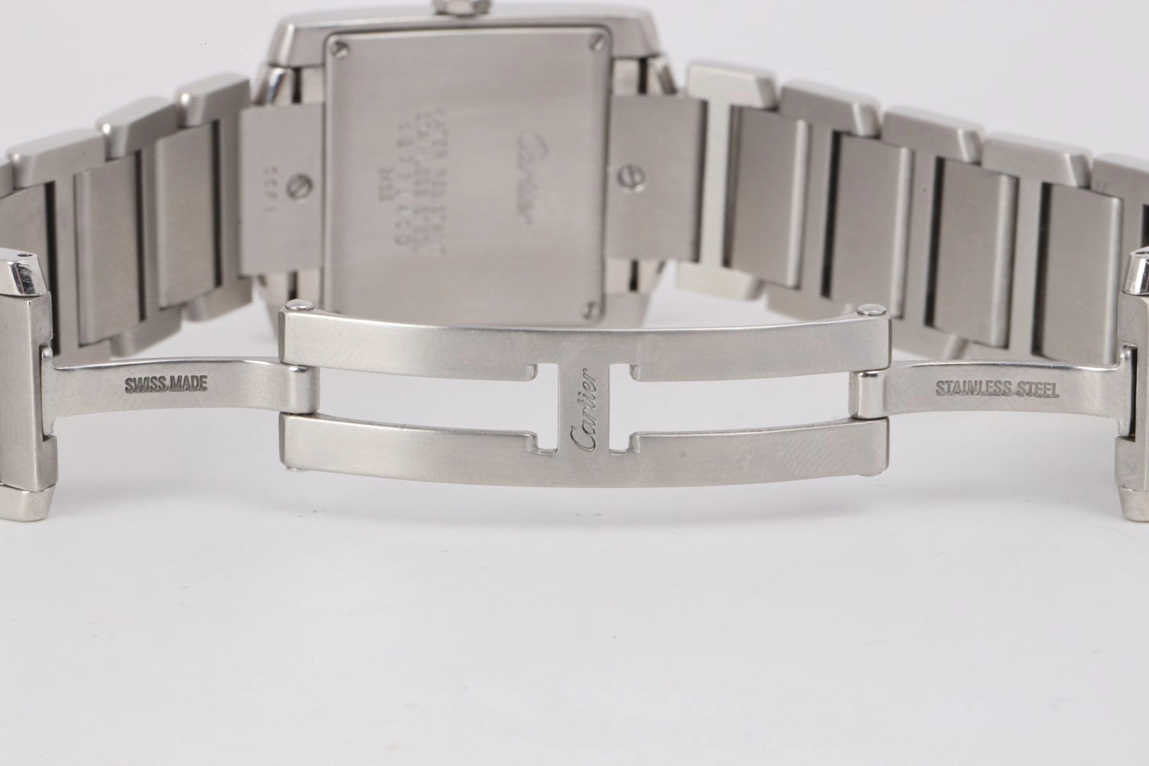 Cartier Tank Francaise 2465 Stainless Steel 25mm Watch
