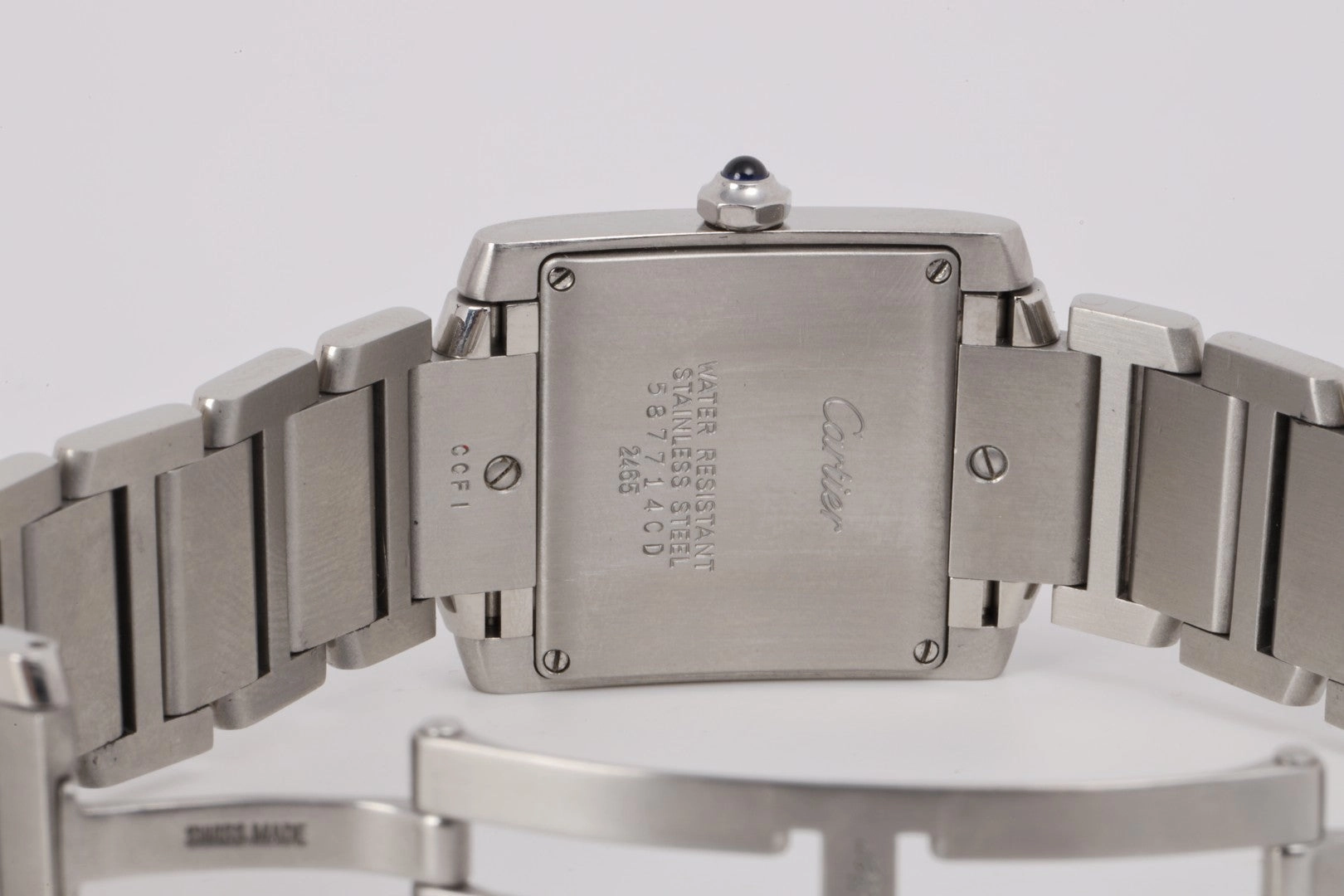 Cartier Tank Francaise 2465 Stainless Steel 25mm Watch