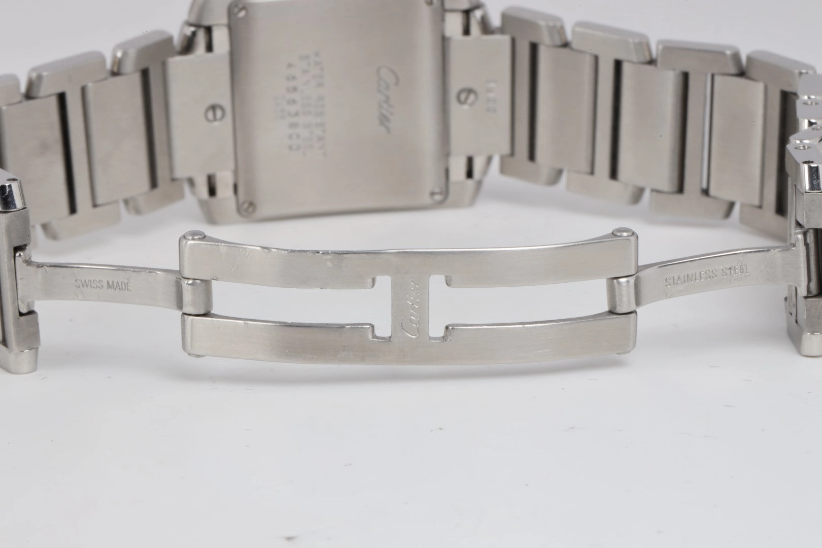 Cartier Tank Francaise 2465 Stainless Steel 25mm Watch