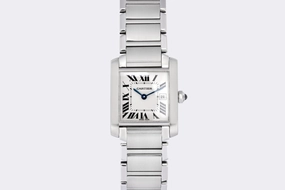 Cartier Tank Francaise 2465 Stainless Steel 25mm Watch