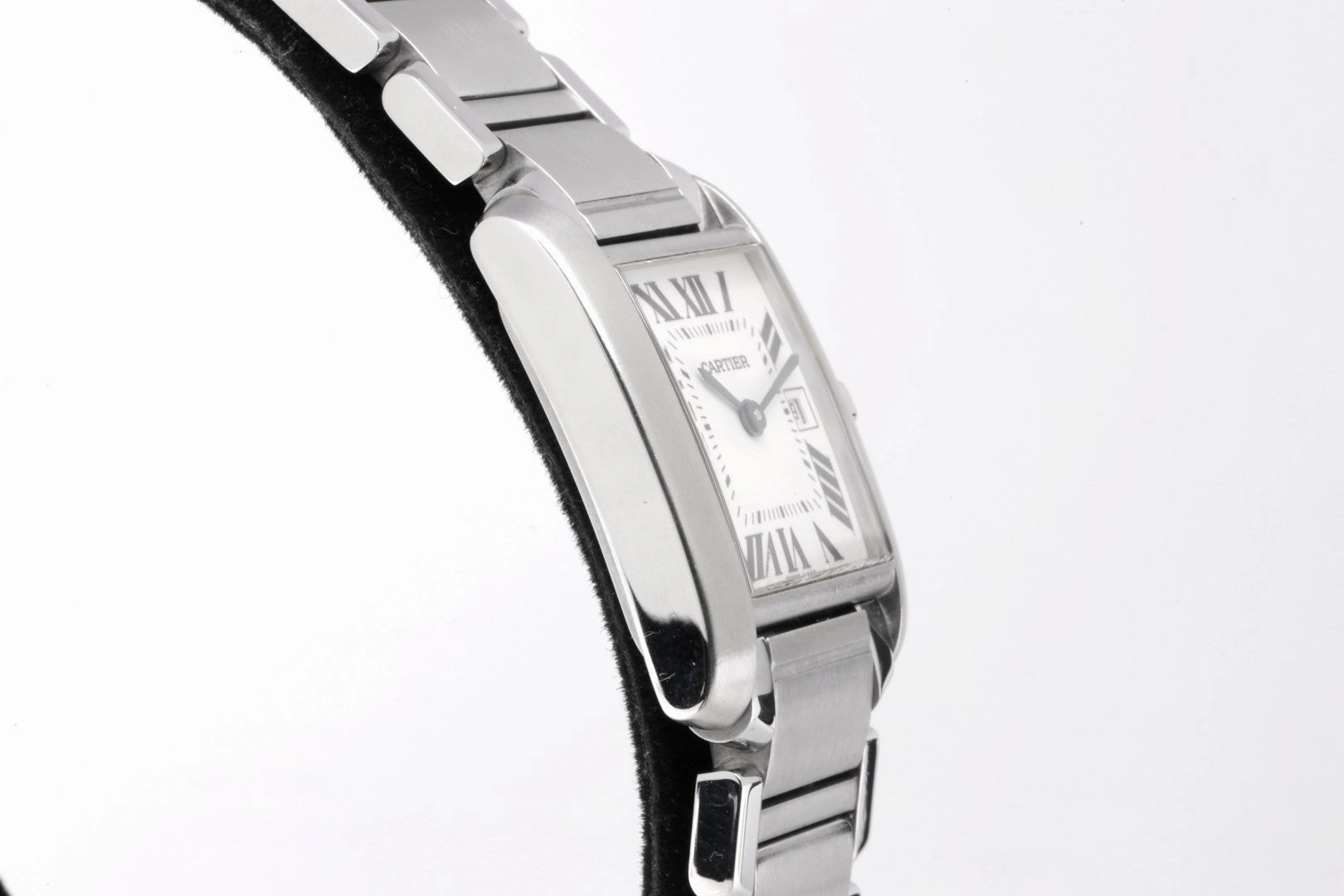 Cartier Tank Francaise 2465 Stainless Steel 25mm Watch