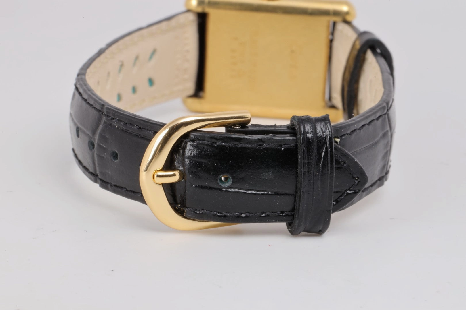 Cartier Tank "PRE MUST" 25705 Yellow Gold Plated 20mm Watch