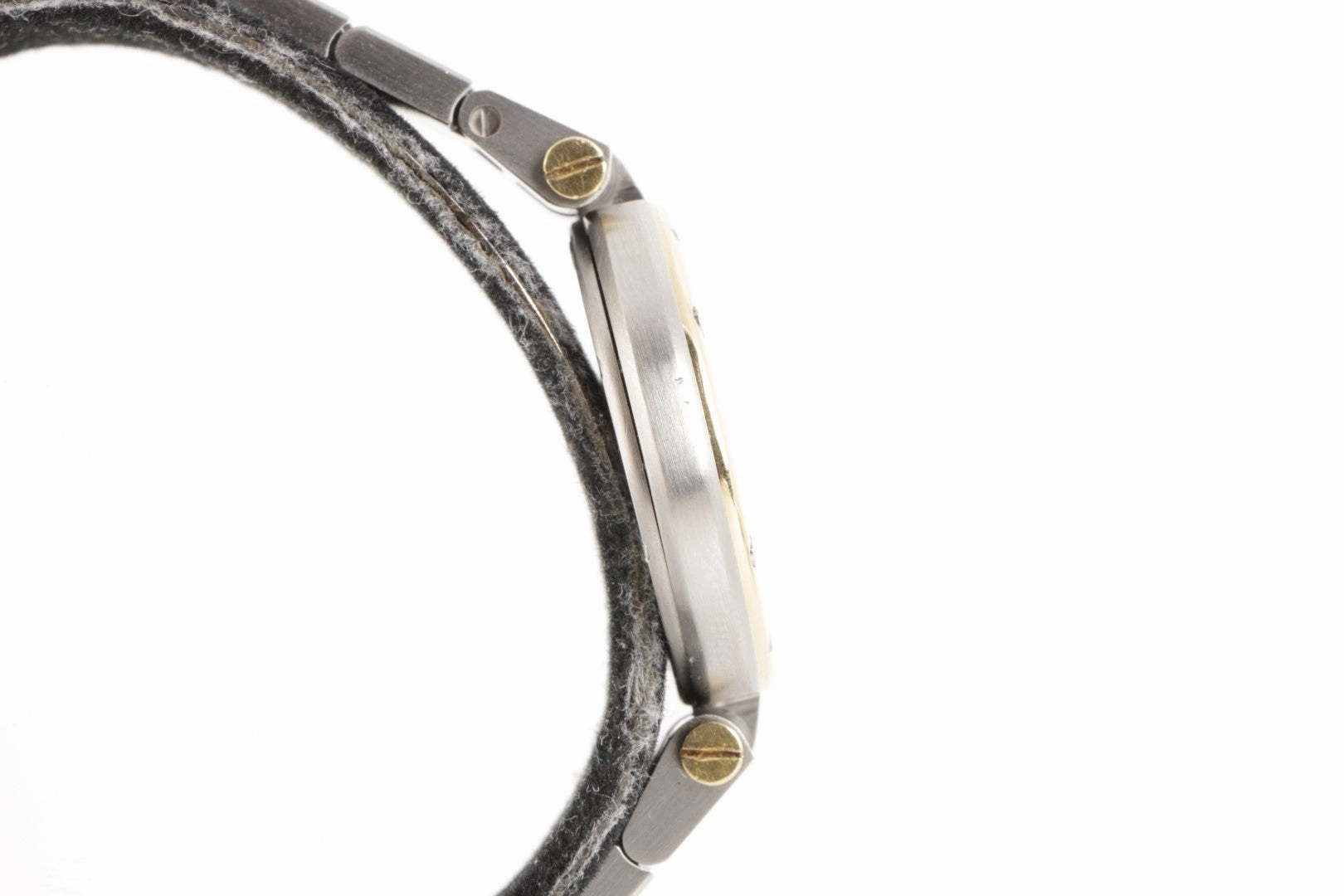 Cartier Vendome 8191 Stainless Steel & 18k Yellow Gold 26mm Ladies Watch