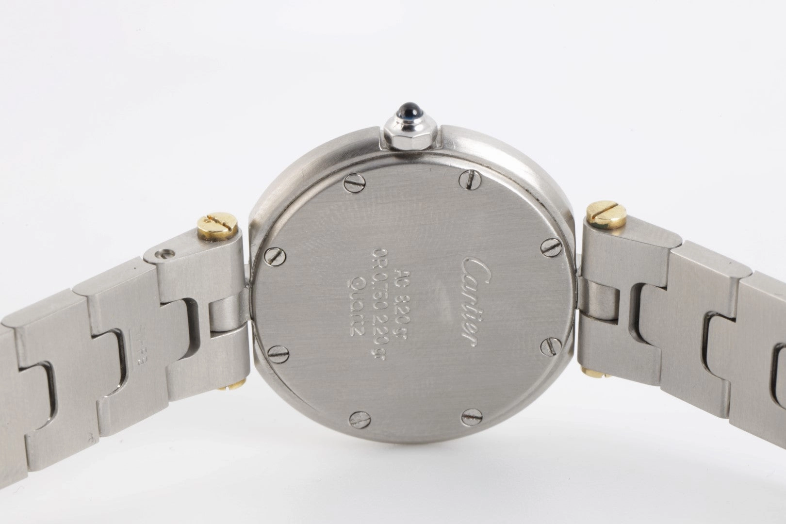 Cartier Vendome 8191 Stainless Steel & 18k Yellow Gold 26mm Ladies Watch