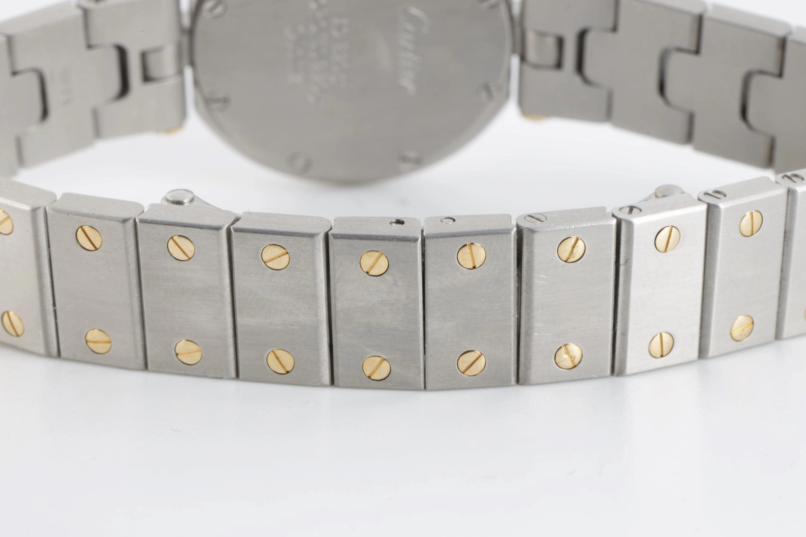 Cartier Vendome 8191 Stainless Steel & 18k Yellow Gold 26mm Ladies Watch