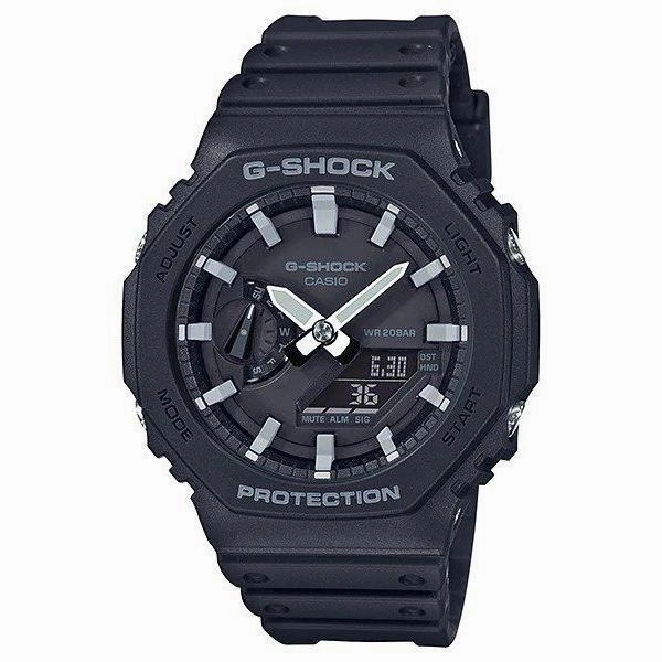 Casio G-Shock Mens 200m Carbon Core - GA-2100-1ADR