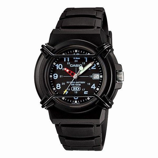 CASIO STANDARD COLLECTION MENS 100M - HDA-600B-1BVDF