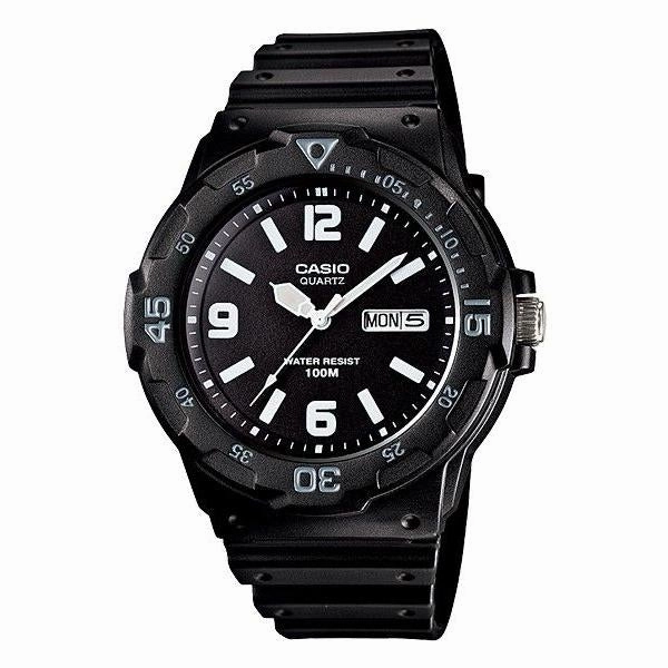 CASIO STANDARD COLLECTION MENS 100M - MRW-200H-1B2VDF