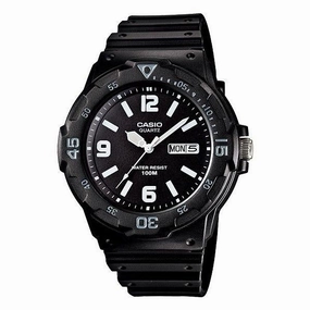 CASIO STANDARD COLLECTION MENS 100M - MRW-200H-1B2VDF