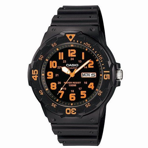CASIO STANDARD COLLECTION MENS 100M - MRW-200H-4BVDF