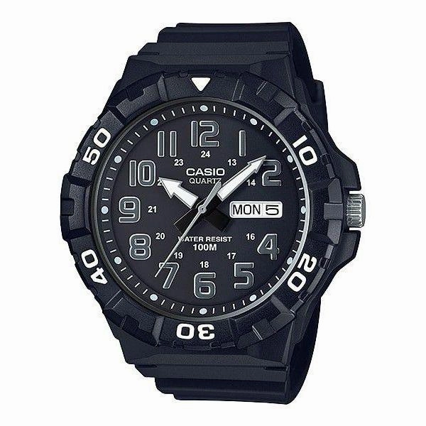 CASIO STANDARD COLLECTION MENS 100M - MRW-210H-1AVDF